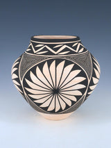 Acoma Pueblo Hand Coiled Geometric Painted Pottery - PuebloDirect.com