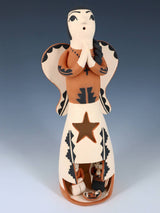 Jemez Pueblo Pottery Nativity Scene Angel Storyteller Doll - PuebloDirect.com