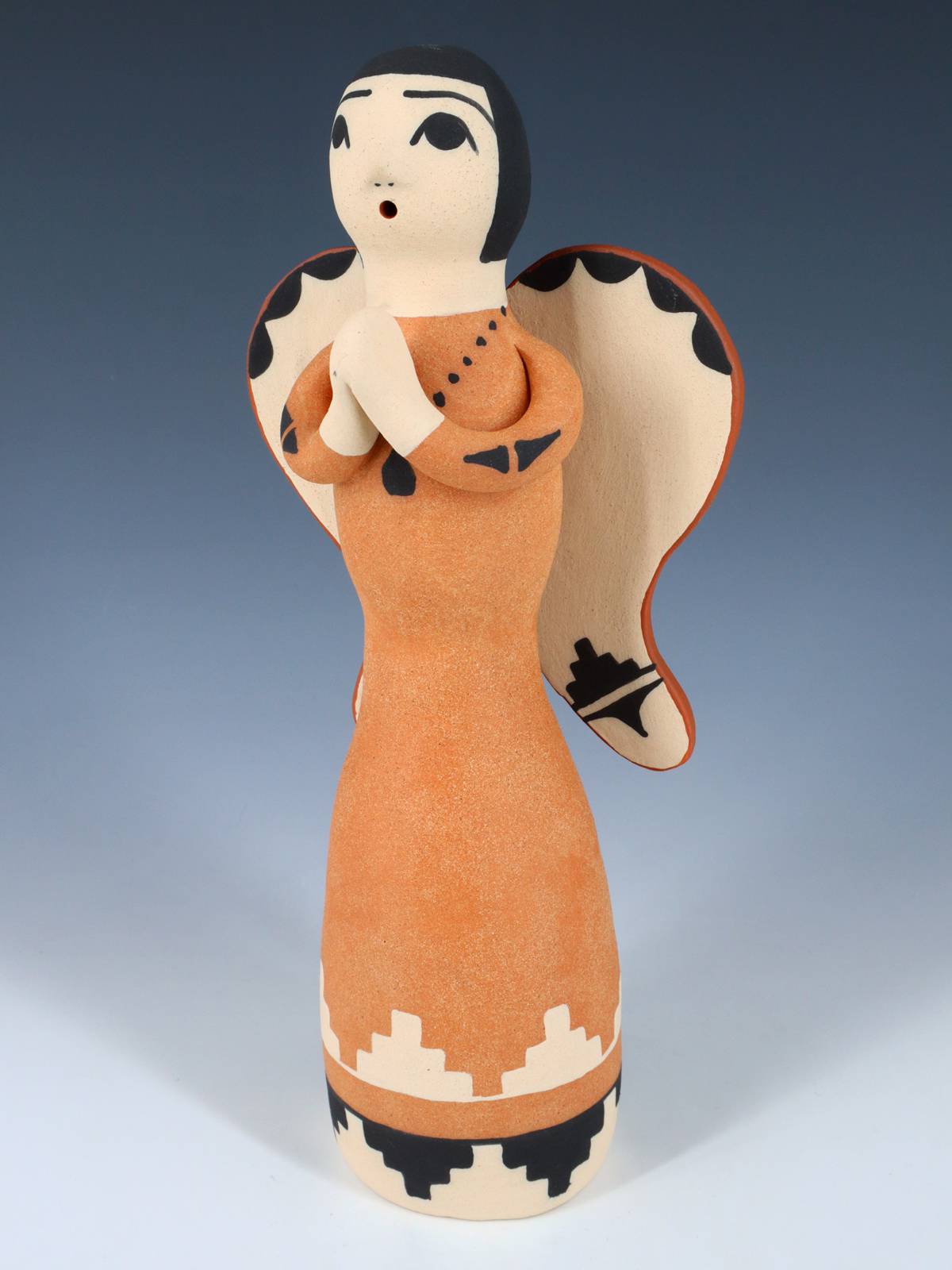 Jemez Pueblo Pottery Angel Storyteller Doll - PuebloDirect.com