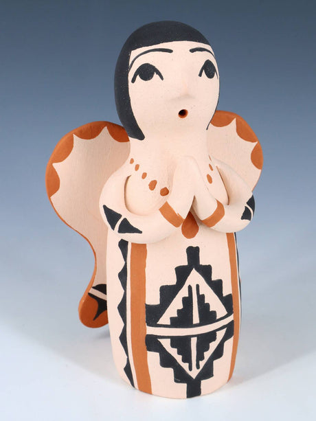 Jemez Pueblo Pottery Angel Storyteller Doll - PuebloDirect.com