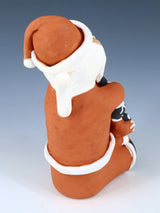 Jemez Pueblo Pottery Santa Claus Storyteller Doll - PuebloDirect.com