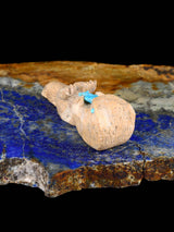 Travertine Otter Zuni Fetish - PuebloDirect.com