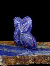 Sodalite Butterfly Maiden Zuni Fetish