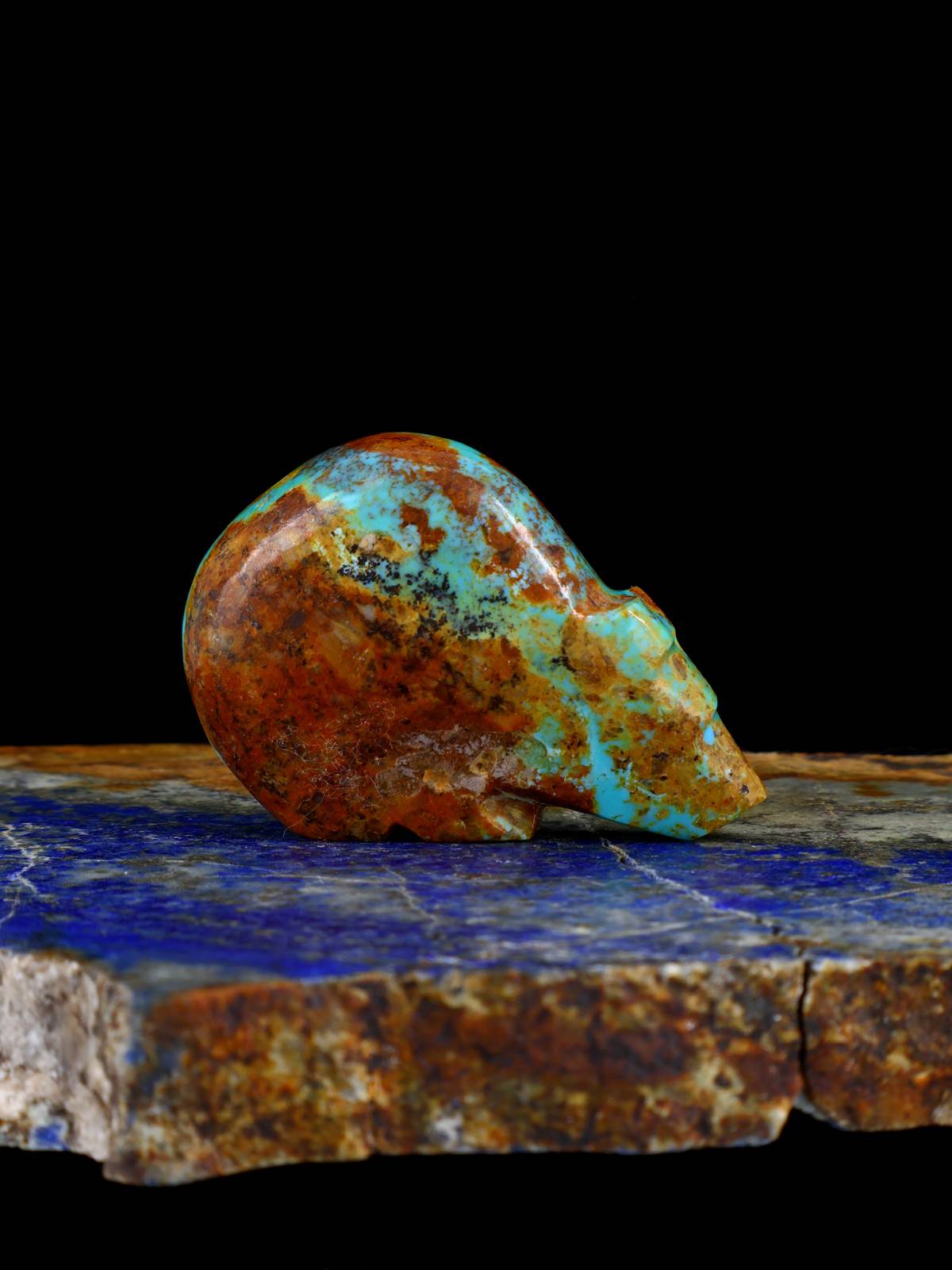 Turquoise Bear Zuni Fetish