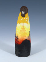 Native American Clay Mother Seven Baby Pottery Figural Doll - PuebloDirect.com