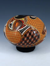 Mata Ortiz Hand Coiled and Painted Paquime Pottery - PuebloDirect.com