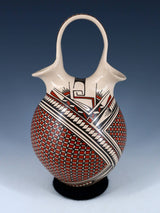 Mata Ortiz Hand Coiled Paquime Pottery Wedding Vase - PuebloDirect.com