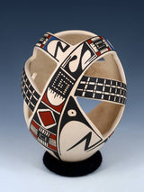 Mata Ortiz Hand Coiled Pottery Vase - PuebloDirect.com