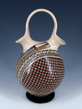 Mata Ortiz Hand Coiled Paquime Pottery Wedding Vase - PuebloDirect.com