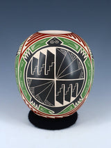 Mata Ortiz Hand Coiled Etched Wildlife Pottery - PuebloDirect.com