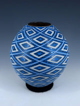 Mata Ortiz Hand Made Geometric Design Pottery - PuebloDirect.com