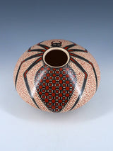 Mata Ortiz Paquime Pottery Spider Seed Pot - PuebloDirect.com