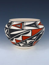 Acoma Pueblo Hand Painted Feather Pottery - PuebloDirect.com
