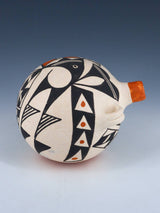 Acoma Pueblo Pottery Canteen - PuebloDirect.com