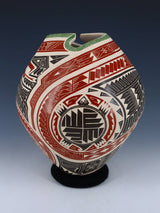 Mata Ortiz Hand Coiled Etched Wildlife Pottery - PuebloDirect.com
