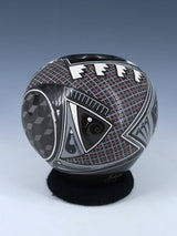 Mata Ortiz Hand Coiled and Painted Paquime Pottery