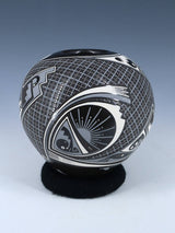 Mata Ortiz Hand Coiled and Painted Paquime Pottery