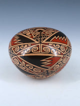 Mata Ortiz Hand Coiled Paquime Pottery Seed Pot