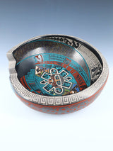 Mata Ortiz Hand Coiled and Painted Pottery Bowl