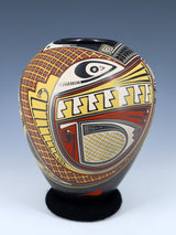 Mata Ortiz Hand Coiled and Painted Paquime Pottery - PuebloDirect.com