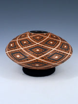 Mata Ortiz Hand Made Geometric Design Pottery - PuebloDirect.com