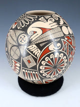 Hand Coiled Mata Ortiz Paquime Pottery Vase