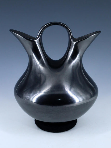 Mata Ortiz Hand Coiled Black Carved Pottery - PuebloDirect.com