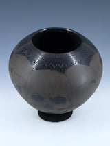 Mata Ortiz Hand Coiled and Etched Skull Pottery - PuebloDirect.com