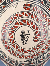 Poterie enroulée à la main Mata Ortiz avec support