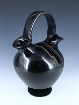 Mata Ortiz Hand Coiled Carved Pottery Wedding Vase