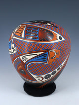 Mata Ortiz Hand Coiled and Painted Paquime Pottery - PuebloDirect.com