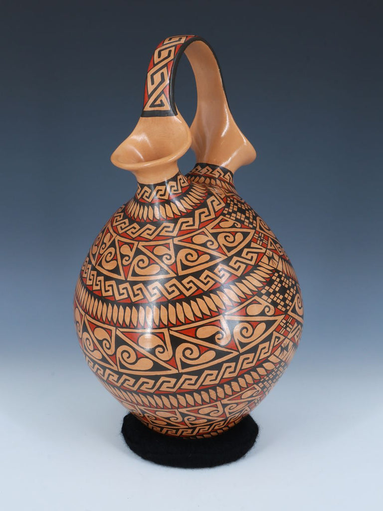 Mata Ortiz Pottery Wedding Vase - PuebloDirect.com