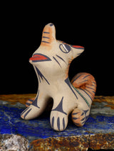 Santa Clara Pueblo Pottery Coyote Figurine - PuebloDirect.com