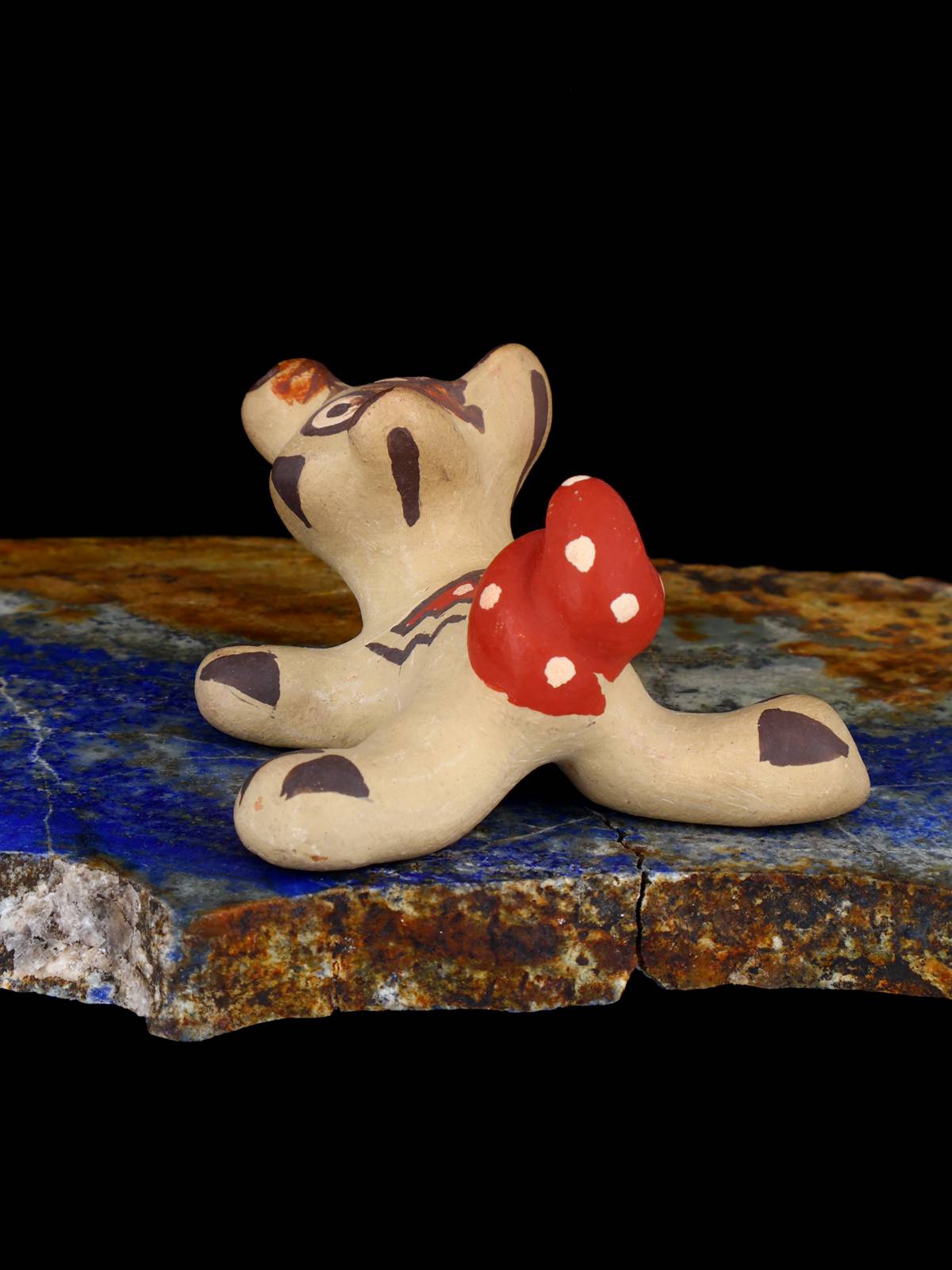 Santa Clara Pueblo Pottery Pig Figurine - PuebloDirect.com