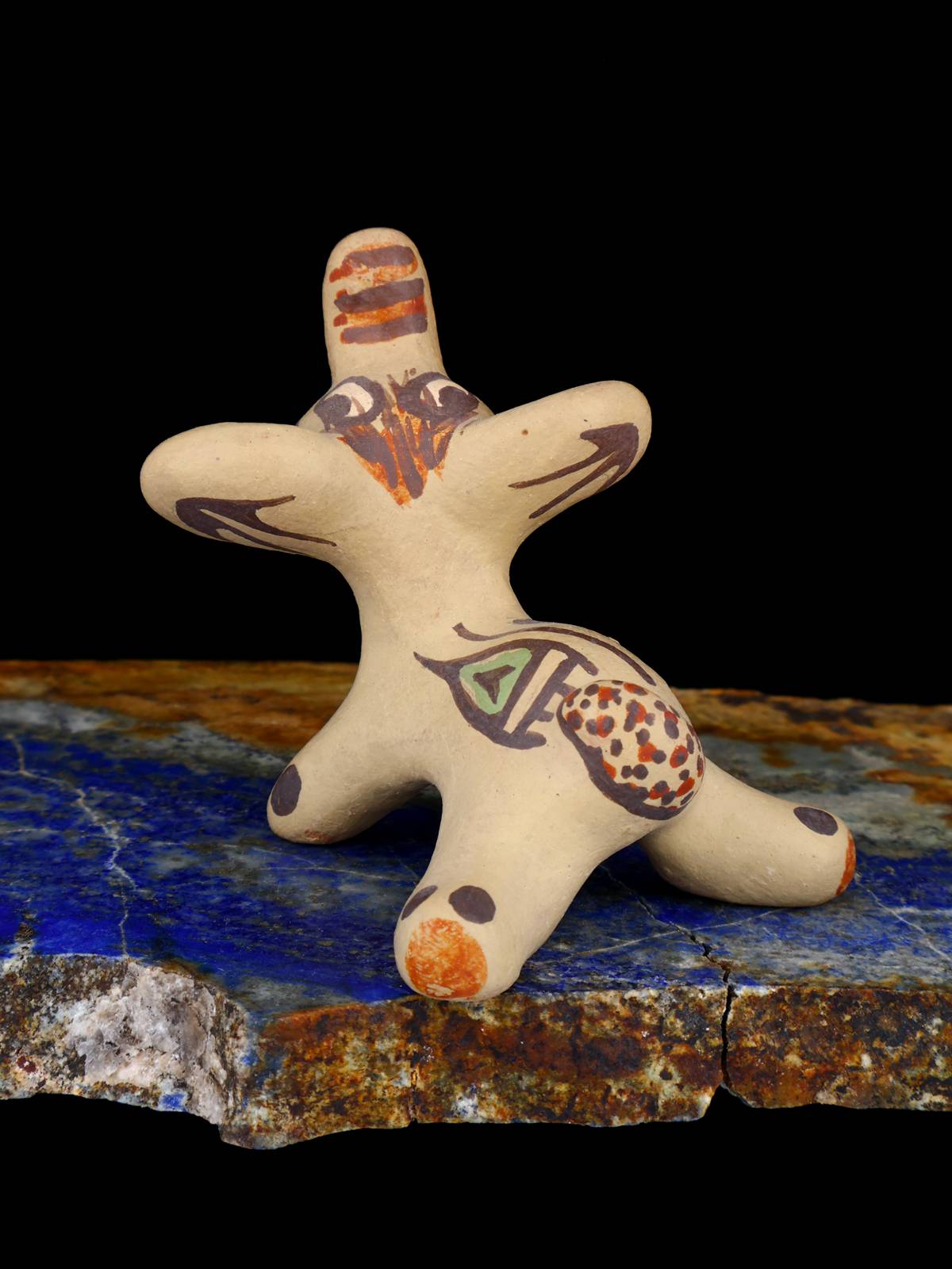 Santa Clara Pueblo Pottery Elephant Figurine - PuebloDirect.com