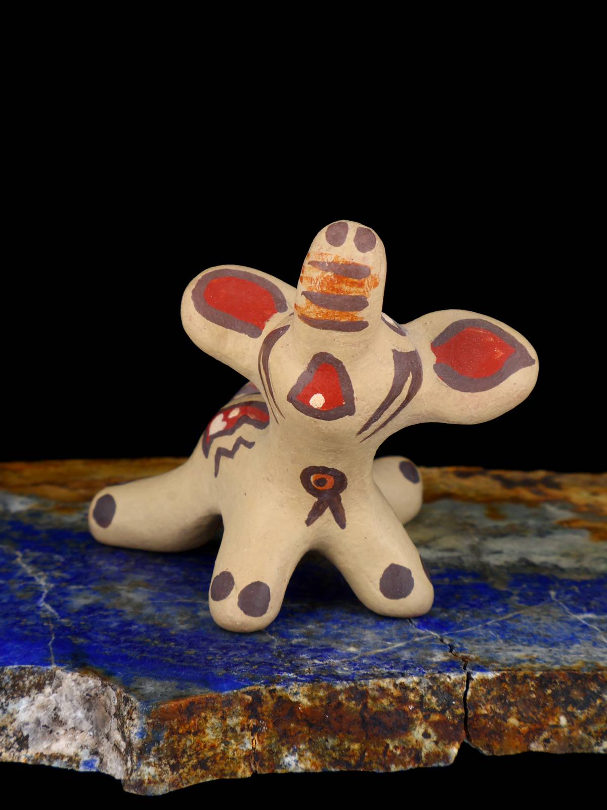 Santa Clara Pueblo Pottery Elephant Figurine - PuebloDirect.com