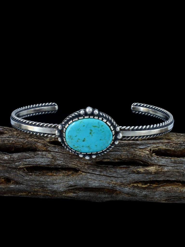 Native American Jewelry Turquoise Cuff Bracelet - PuebloDirect.com