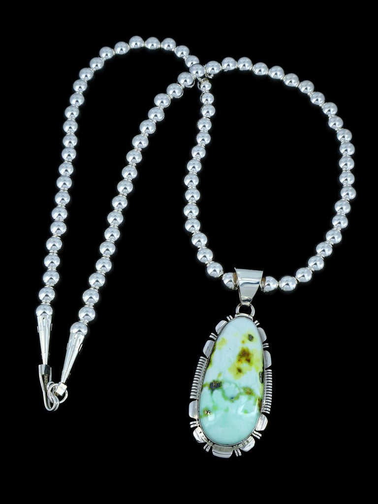 Native American Jewelry Palomino Turquoise Necklace - PuebloDirect.com