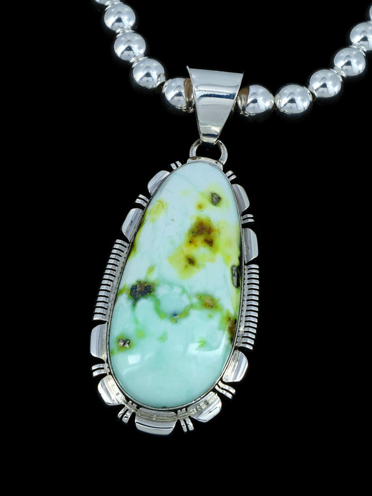 Native American Jewelry Palomino Turquoise Necklace - PuebloDirect.com