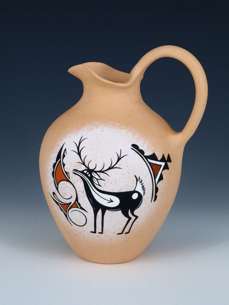 Zuni Pueblo Pottery Handmade Pitcher - PuebloDirect.com