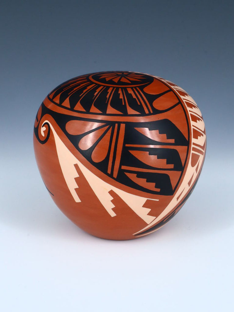 Navajo Jemez Pueblo Pottery Seed Pot - PuebloDirect.com