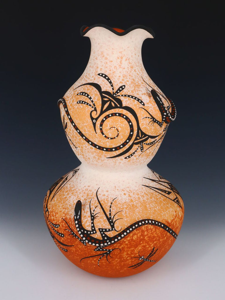 Zuni Pueblo Hand Made Pottery Vase - PuebloDirect.com