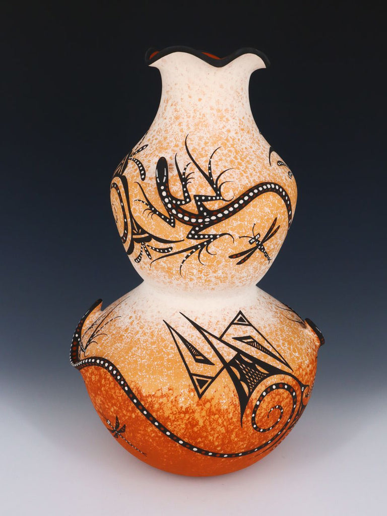 Zuni Pueblo Hand Made Pottery Vase - PuebloDirect.com