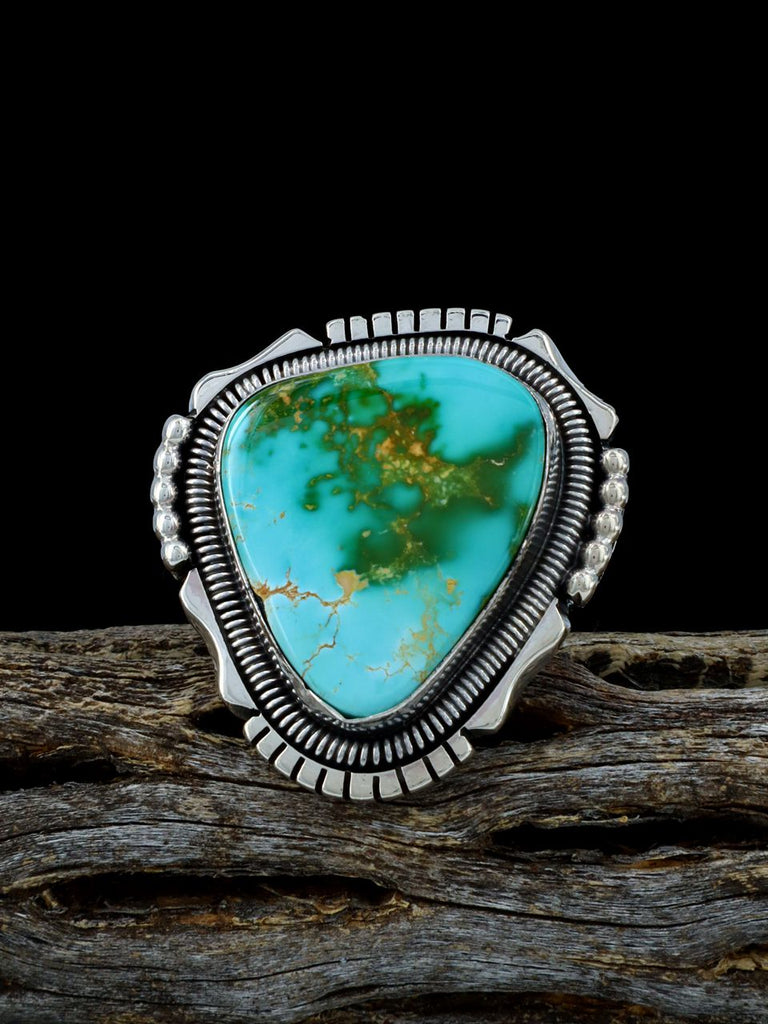 Native American Royston Turquoise Ring, Size 10 - PuebloDirect.com