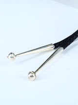 Corbata bolo turquesa de plata de ley de nativos americanos