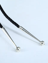 Native American Sterling Silver Kingman Turquoise Bolo Tie