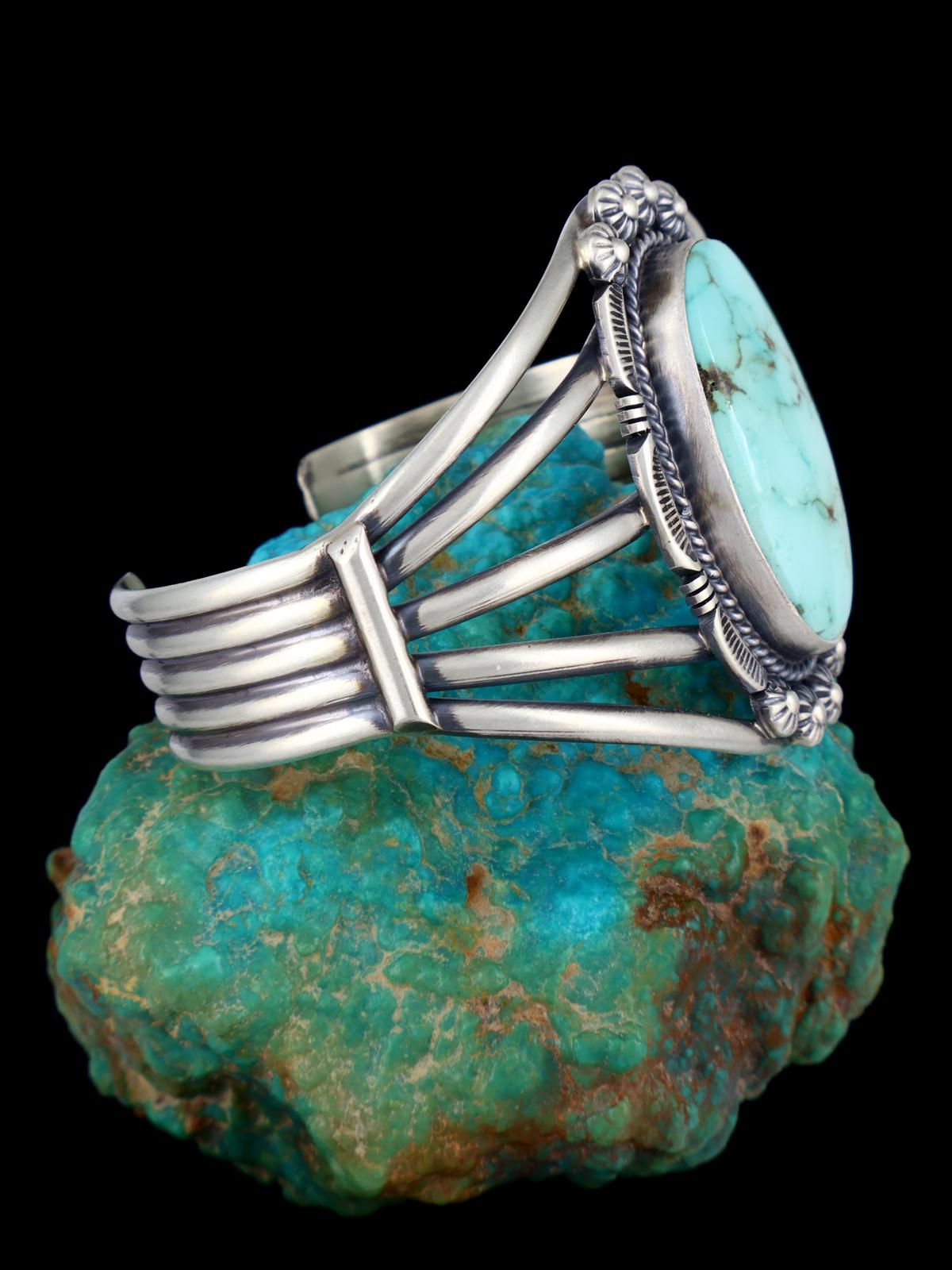 Native American Jewelry Palomino Variscite Bracelet - PuebloDirect.com