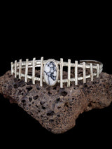Native American Jewelry White Buffalo Cuff Bracelet