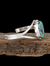 Native American Armenian Turquoise Sterling Silver Cuff Bracelet