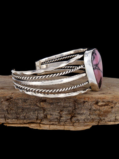 Pulsera de puño turquesa Tyrone de joyería nativa americana